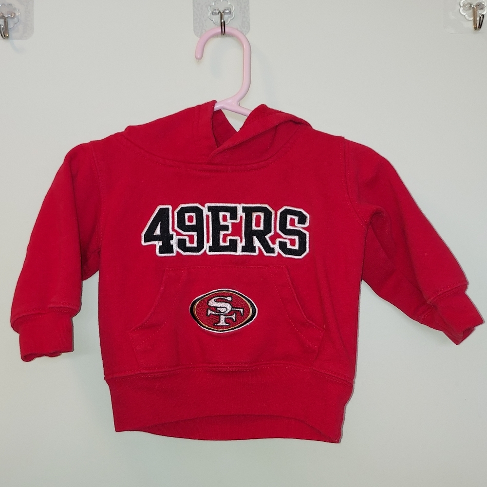 NFL 49ers pullover 12 months